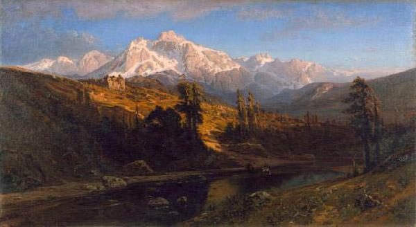 William Keith Mono Pass, Sierra Nevada Mountains, California oil painting image